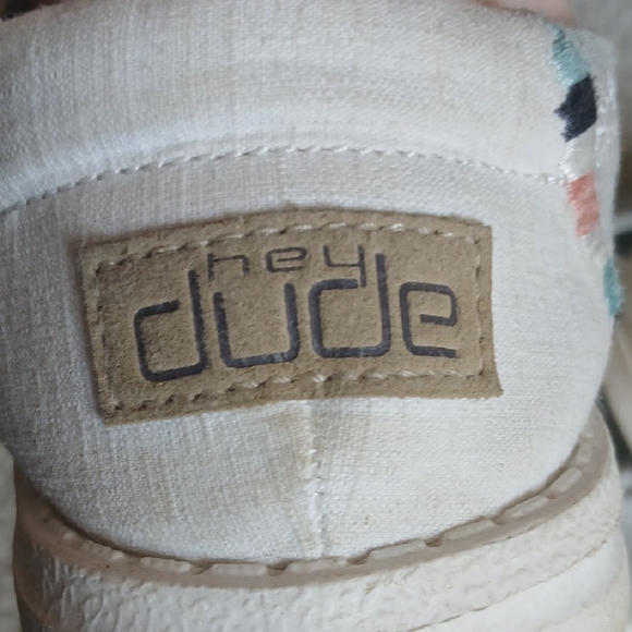 Hey Dude Women's Wendy Boho Light Denim - Size 5 - Picture 2 of 7